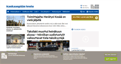 Desktop Screenshot of kankaanpaanseutu.fi